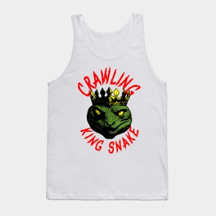 Crawling King Snake Tank Top